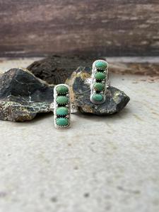 Handmade Kingman Turquoise <b>Adjustable</b> <b>Ring</b> Sterling Silver Southwestern Boho Statement Jewelry Artisan Gemstone Gift for Her - Product Image 3