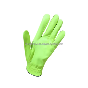 Personalizado de alta calidad transpirable genuino Cabretta PU guantes de cuero Golf para Mujeres Hombres mano izquierda estilo de moda para deportes EOM - Product Image 4