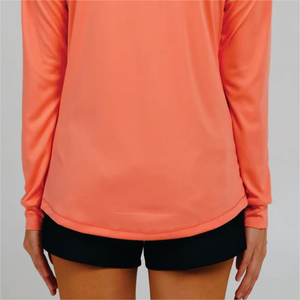 T-shirt décontracté uni à capuche et manches courtes pour femme, séchage rapide, écologique, avec logo, coupe classique, idéal pour l'été - Product Image 4