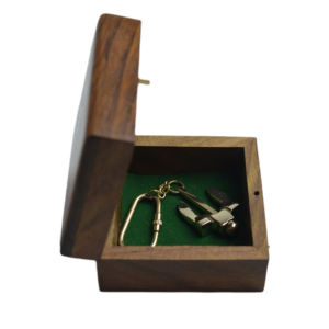 New Designer <b>Key</b> <b>Chain</b> With Completely Magnifier Shaped and Shiny Golden Colored Finishing Design <b>Key</b> Ring - Product Image 6