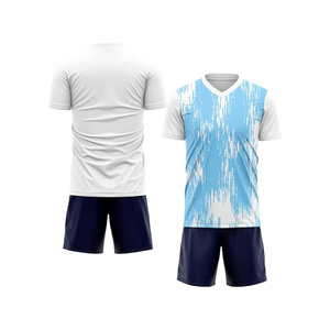 Uniforme Deportivo de Fútbol Transpirable que Absorbe la Humedad, Uniforme Personalizado para Partidos de Fútbol, Pantalones Cortos Deportivos, 100% Poliéster Sublimado - Product Image 6