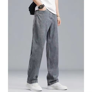 Pantalones Vaqueros de Hombre de Última Tendencia, con Botones, Estilo Casual Urbano, Transpirables, Cómodos, Venta al Por Mayor a Precio Razonable - Product Image 3