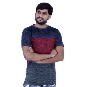 Camiseta de Gimnasio para Hombre con Cuello Redondo, Personalizada, de la Mejor Calidad, Manga Corta, Verano, Corte Regular, Transpirable, de Secado Rápido, Tejido de Punto con Letras - Product Image 1