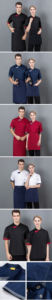 Uniformes de Hostelería para Personal de Catering, Camareros y Chefs, Uniformes de Poliéster con Logotipo Personalizado, Diseño de Uniformes para Camareros y Hoteles - Product Image 6