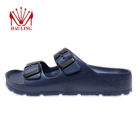 Soldes Exceptionnelles : Tongs Unisexe Style Birkenstock à Deux Lanières, Imprimées, en EVA, Semelle Mousse, Idéales pour la Plage et l'Extérieur, Tendance Été