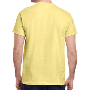 Camiseta personalizada para hombre, estampada, lisa, informal, básica, de manga corta, ajustada, de alta calidad, 100% algodón, para hombre - Product Image 3