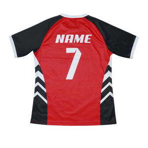 Ensemble d'uniformes de rugby pour hommes de haute qualité, respirant, imprimé, personnalisé, maillot d'équipe sublimé, logo brodé, 100% polyester, séchage rapide - Product Image 2