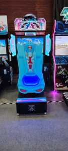 Simulateur de course automobile Champion (Édition Bleue & Rouge) – Cabinet de jeu de course électronique de luxe pour deux joueurs, connectable - Product Image 4