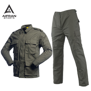 Ensemble d'uniformes d'entraînement extérieur Aifran, vêtements de travail Ripstop à séchage rapide pour la randonnée, le camping et la sécurité - Product Image 4