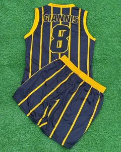 Uniformes de Baloncesto Personalizados Sibrin |   Camisetas de Equipo, Pantalones Cortos, Logotipos, Números |   Malla de poliéster 100% sublimada, anti-UV y transpirable - Product Image 3