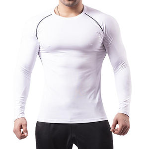 Camiseta de Compresión de Manga Larga para Hombre, Rashguard de MMA, Secado Rápido, Transpirable, UPF50+, Elástica, Ropa Deportiva para Fitness - Product Image 6