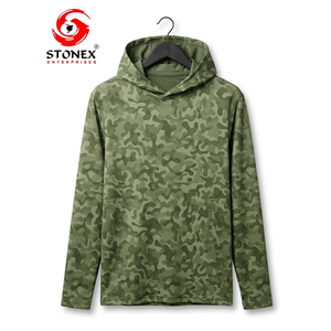 Sweat-shirt de pêche pour homme Stonex, 100 % polyester, séchage rapide, manches longues, protection solaire UPF 50+, anti-UV - Product Image 3