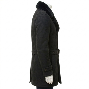 Men's Polyester Wadded Leather Jacket - Product Image 6