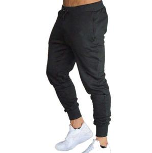 Men's High Quality Casual Sweatpants Cotton Fleece Trousers <b>Elastic</b> Drawstring <b>Lace</b> Decoration Custom Logo Sweat Pants - Product Image 3