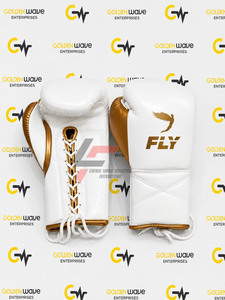Guantes de Boxeo Profesionales Fly Super Lace Pro, Diseño Personalizado, Cuero Vacuno de Primera Calidad, Duraderos, Súper Cómodos - Product Image 6