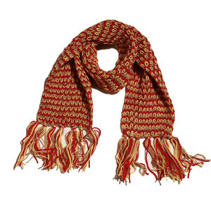 Bufanda de punto unisex ajustada - Elegante y suave bufanda de invierno - Prenda para el cuello profesional de punto acanalado con logotipo personalizado - Product Image 1