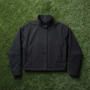 <b>Men</b> Black Lightweight Windbreaker <b>Jacket</b> High Collar Full Zip Minimal Outdoor <b>Utility</b> Sports <b>Jacket</b> - Product Image 5