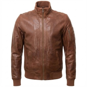 Genuine Leather <b>Jacket</b> High Quality Best Selling Trendy Casual Wear Fashion Style Leather Coat <b>Jackets</b> for Men - Product Image 1