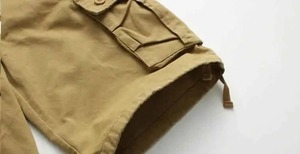 Pantalones Cortos Cargo para Hombre, Talla Personalizada, Sólidos, Transpirables, de Algodón, Servicio OEM, Nuevo Estilo, Ligeros, de Alta Calidad, Casuales y Profesionales - Product Image 2