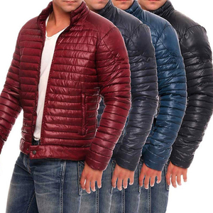 High Quality Plus Size Men's Puffer Jacket with Custom Logo Breathable Long Sleeve <b>Work</b> Jacket with Different Design - Product Image 6