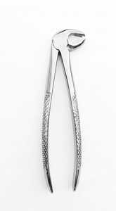 Forceps d'extraction dentaire pour racines inférieures, modèle anglais, en acier inoxydable, instrument manuel d'extraction dentaire certifié ISO - Product Image 2
