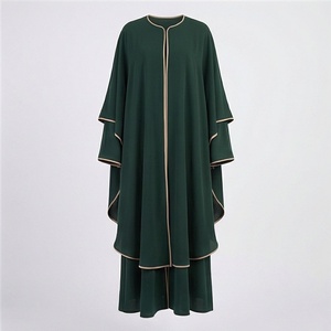 Robe Abaya personnalisée pour femmes, style décontracté, hijab musulman, service OEM, vêtements islamiques modestes, qualité supérieure, nouveauté - Product Image 1