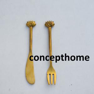 Luxury Stainless Steel Butter Knife <b>Flatware</b> Accessories Custom Eco-Friendly Multi-Function Mirror Polish High Quality - Product Image 6