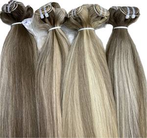 La mejor calidad con el mejor precio al por mayor, extensión de cabello humano crudo de Vietnam, cabello de trama - Product Image 2