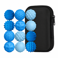 Jouet sensoriel transfrontalier en stock, nouveauté, multi-textures, éducatif, anti-stress, balle magnétique en silicone, unisexe, pour jeunes