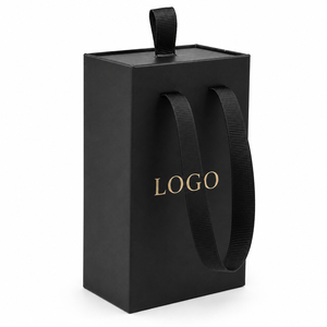Custom High Quality Rigid Cardboard Drawer Sliding Gift Ribbon Box Luxury UV Coating Matt Lamination Perfume Packaging <b>Watches</b> - Product Image 2