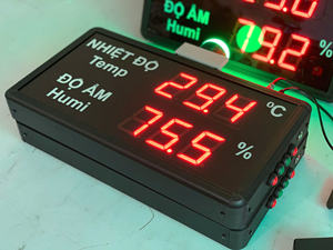 Tablero de Visualización de Temperatura y Humedad Industrial con Alertas LED de Doble Color |   AT-THMT-S - Disponible como OEM - Product Image 2