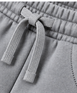 Shorts de sport orange et blanc pour filles, shorts d'été en molleton pour enfants, shorts pour filles avec bande latérale et taille élastique à cordon de serrage - Product Image 6
