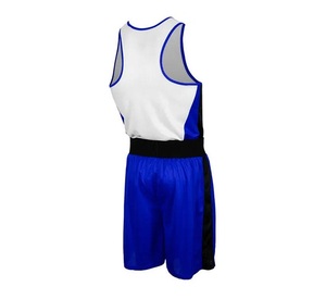 Uniforme de Boxeo Personalizado, Chaleco y Pantalones Cortos, Uniforme de Boxeo 100% Poliéster, Uniformes Unisex para Kick Boxing - Product Image 2