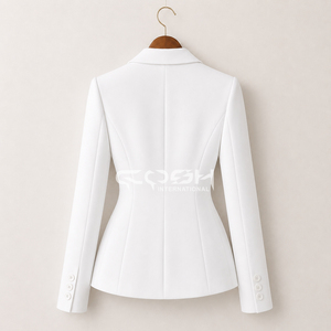Cosh International Delta Sigma Greek Apparel, Abrigo de Alta Calidad para Mujer, Estilo Blazer, de Manga Larga, para Hermandades Universitarias - Product Image 4