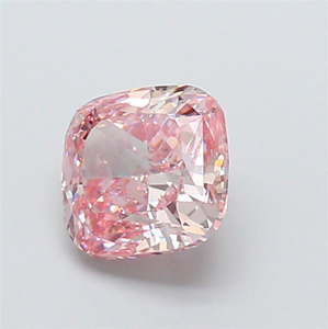 Exquise pierre précieuse rose de 1 carat, taille coussin, offrant un éclat symétrique d'élite et une clarté de couleur intense exceptionnelle. - Product Image 5