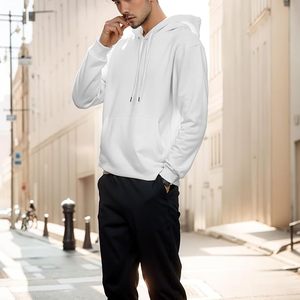 Sweat-shirt à capuche en polaire de performance premium pour homme, personnalisé, pour l'entraînement sportif, la salle de sport, la course à pied, les sports de plein air - Product Image 3