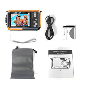 Appareil photo numérique étanche rétro vintage 10FT, résolution vidéo 30MP 1080P FHD, pour la plongée en apnée - Product Image 6