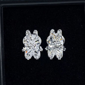 Diamante de Laboratorio TEDDY BEAR con Corte Brillante y Pulido, Disponible en Todos los Tamaños para Pedidos Personalizados - Product Image 1