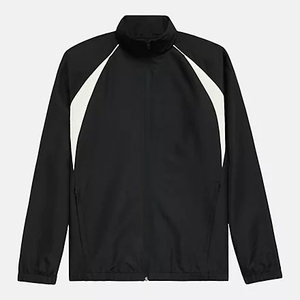 Ensemble de survêtement coupe-vent personnalisé pour homme, faible MOQ, avec sweat-shirt imprimé et pantalon de jogging tissé, idéal pour l'automne - Product Image 6
