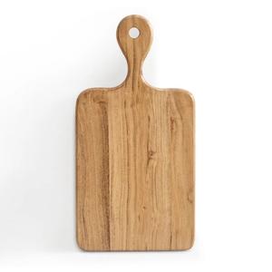 Planche à découper en bois d'acacia massif, robuste, durable, design sûr pour les couteaux, idéale pour la découpe quotidienne, les cadeaux et l'utilisation quotidienne en cuisine. - Product Image 1
