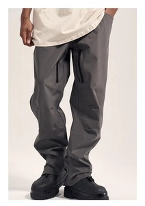 Pantalon de ski unisexe imperméable 10 000 mm, coupe ample, isolé en polaire, color-block, polyester/nylon, pour adulte, vêtement d'extérieur - Product Image 5