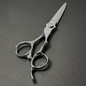 Ergonomic Barber Hair Cutting Scissors Professional Salon Stainless Steel <b>Shears</b> Sharp Safety Design for Advanced Styling - Product Image 2