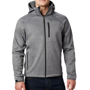 Veste Softshell Unisexe à Capuche Personnalisable avec LOGO, en Polyester, pour le Printemps, Style Décontracté, Sportif, Streetwear, Teinte, avec Fermeture Éclair, Idéale pour l'Extérieur - Product Image 4