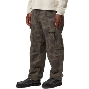 Men Cargo Pants Camo <b>Ripstop</b> Cotton Relaxed Fit Multi Pocket Streetwear Workwear Tactical Cargo <b>Trousers</b> Custom OEM Premium Wear - Product Image 4