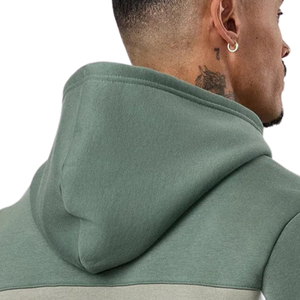 Sweat-shirt à capuche personnalisé pour homme, avec blocs de couleur sur le devant, en coton et polyester, avec poche kangourou, décontracté, pour la gym, streetwear, hiver - Product Image 4