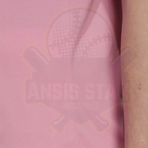 Women V-Neck Short Sleeve T-<b>Shirt</b> Pink 100% Polyester Quick Dry Casual Spring Summer Regular Fit - Product Image 4