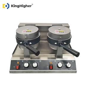 Điện kép đầu UFO Burger Maker Máy tùy chỉnh logo 110V 220V thương mại thép không gỉ UFO Burger Waffle maker thương mại - Product Image 2
