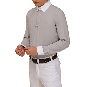 Camisa de Montar a Caballo de Verano Transpirable de Alta Calidad, Camisa de Manga Larga Hecha a Medida con Logotipo Personalizado - Product Image 6