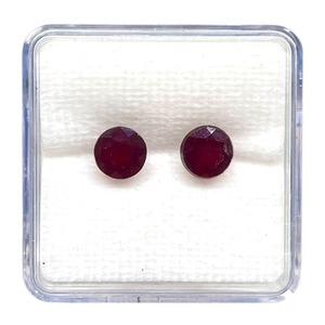 Gema de Rubí de Mozambique AAA, Corte Redondo, 7mm, Rubí Rojo, Gemas Sueltas, Precio al por Mayor, para Fabricación de Joyería - Product Image 2