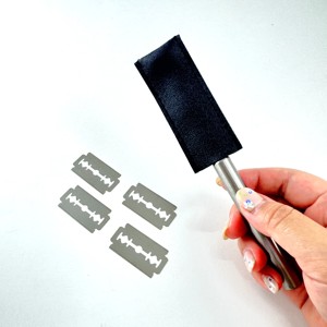 Cuchilla profesional para panadería con cuchillas curvas y rectas – Herramienta reutilizable para cortar y marcar pan baguette, boule y artesanal - Product Image 2